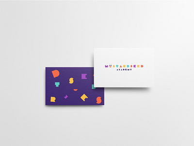 MustardSeedAcademy Logo branding bussines card design designer graphics illustrations illustrator kids logo photoshop