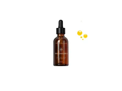 Cosmetic Label Design for Aromaterra branding cosmetic cosmetic packaging design embalagem essential oil minimal minimalist natural natural cosmetics naturalistic organic packaging plants