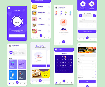 Fitness App 2020 trend burn fat calorie excercise fitness app gym the fit