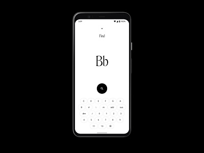 Colorful Chords - Find app app design brazil chord chords design designer digital interface minimal mobile music ui