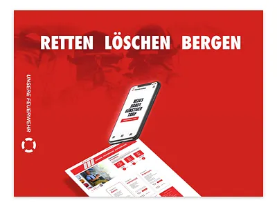 Unsere-Feuerwehr austria clean design figma firefighters form mobile mobile shop online shop online store red shop ui user experience user interface ux ux design webdesign website website design