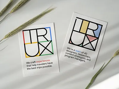TRUX Branding brand branding cards design google graphic design logo logotype material design travel ui user experience ux