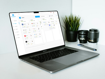 Pentugram - Manage your deals flow clean crm deals funding funding platform investments investors material design minimalist mobile salesforce sketch startup startups ui ux web