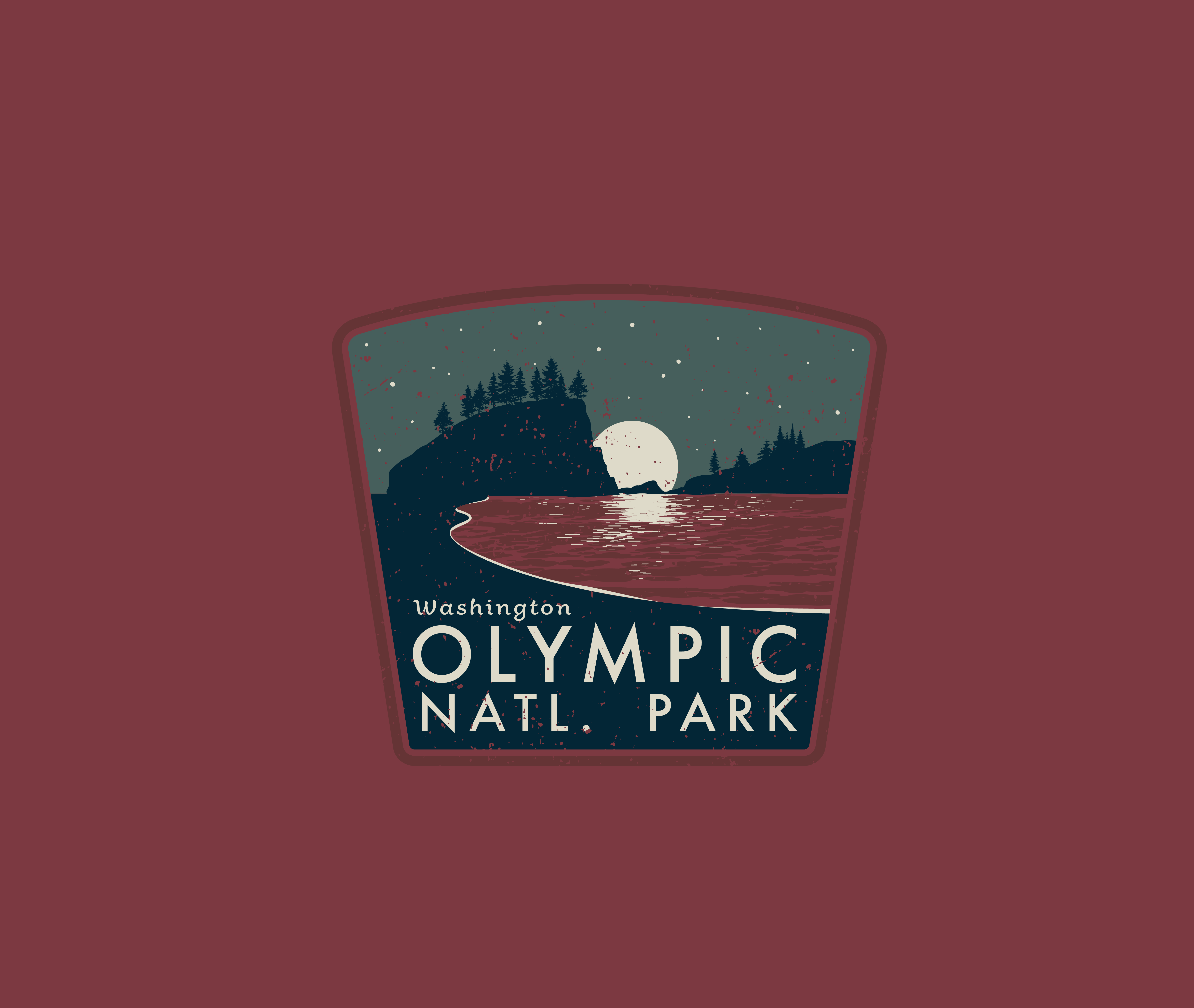 Example of Olympic Natl. Park