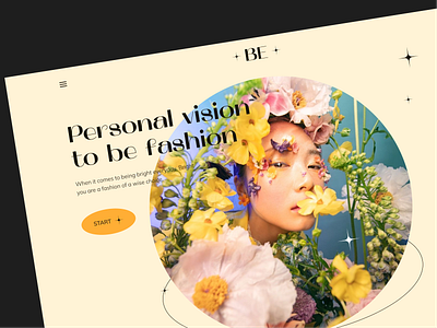 Fashion Website 🟡 design fashion graphic design landing style typography website