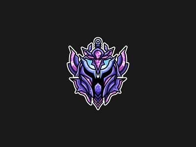 League of Legends | Rank Icon | Diamond diamond division esports illustration league of legends rank riot games vector