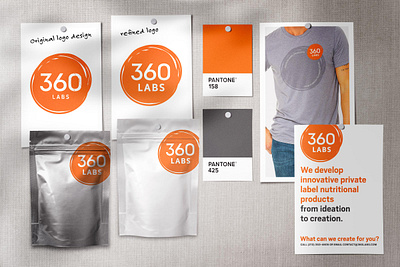 360 Labs - Identity Design & Signage brand design branding identity signage