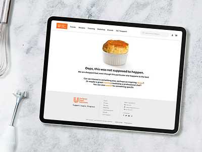404 Page 404 404 page aftereffects animated chef deflate desktop error funny mobile oops souffle website