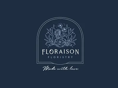 Floraison — Customisable Pre-Made Brand brand identity branding customisable branding customisable logo design floral florals florist logo illustration logo logo design pre made pre made brand premade premade logo visual identity
