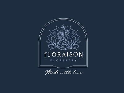 Floraison — Customisable Pre-Made Brand brand identity branding customisable branding customisable logo design floral florals florist logo illustration logo logo design pre made pre made brand premade premade logo visual identity