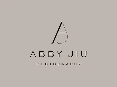 Modern & Feminine Photography Brand aj logo aj mark aj monogram blackandwhite branding branding design design feminine feminine design feminine logo light logo minimalistic modern modern branding photography branding typogaphy typographic typography typography design