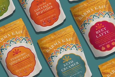 Karma Kafe - Packaging Design art direction brand design creative direction design food and beverage graphic design packaging