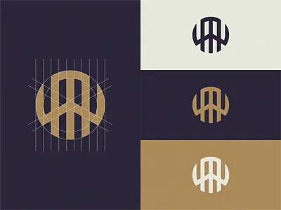 MW monogram logo design app art branding design elegant icon illustration letter logo logos logotype monogram logo simple