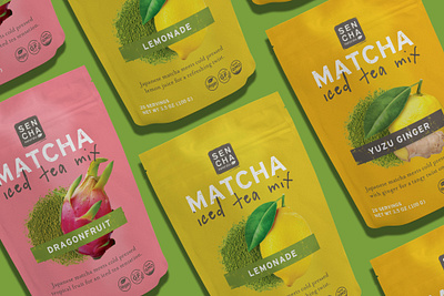 Sencha Naturals - Packaging Design art direction brand design creative direction design food and beverage graphic design package design packaging