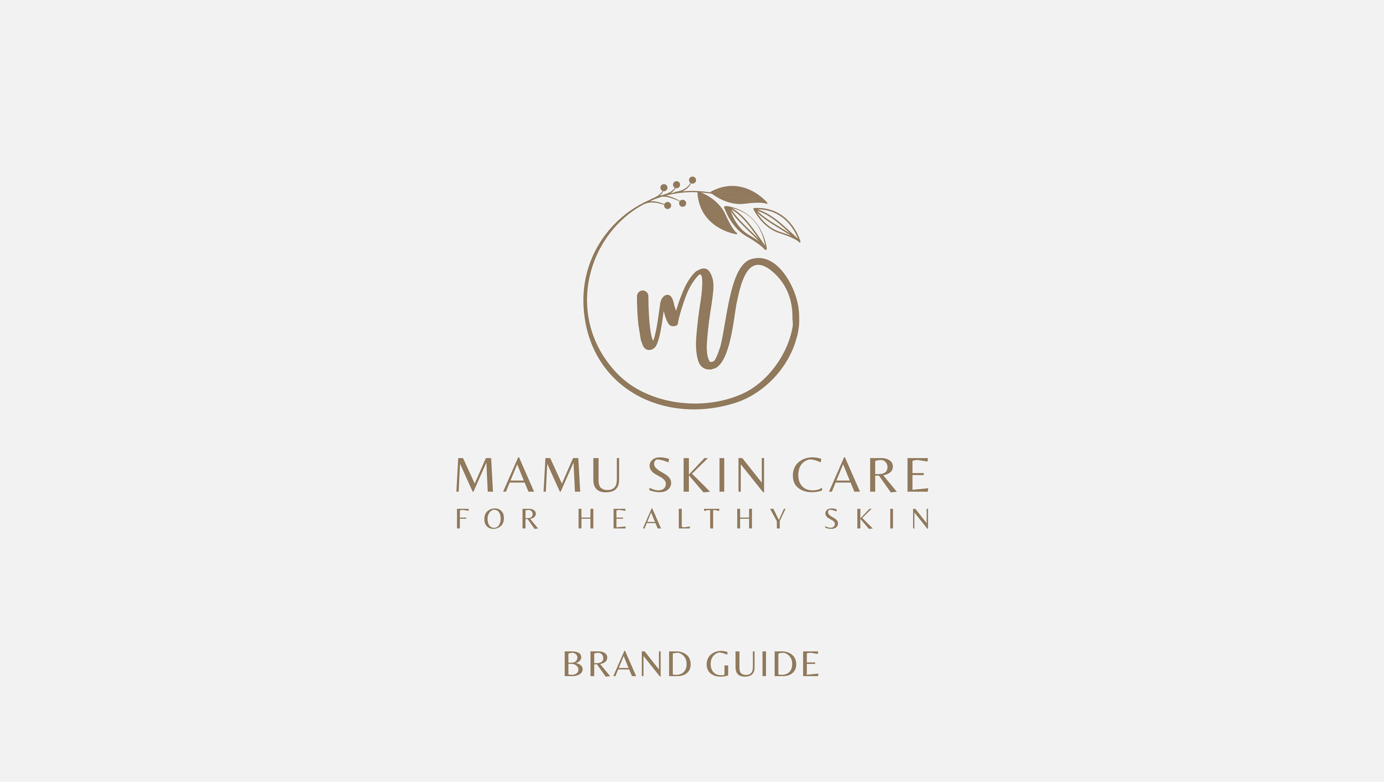 Mamu Skin Care Full Branding Design by ✓Alamgir H. | Logo