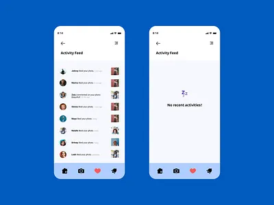 Daily UI 047 | Activity Feed daily 100 challenge daily ui design ui