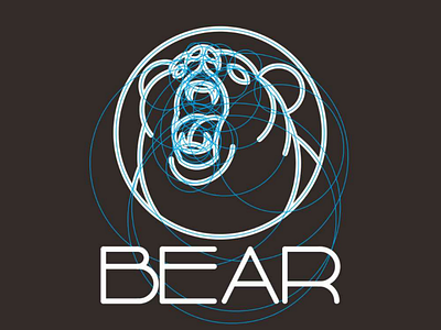 Bear design in progress animals arts designs digitals dribbble esports gamers goldenratio icons ilustration linearts mascots modern needs owl searchs tshirts vector vintage