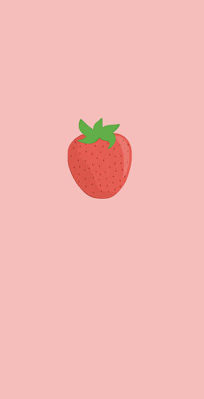 Fruit Series: Strawberry 🍓 art digital digitalart digitalillustration illustration illustration art