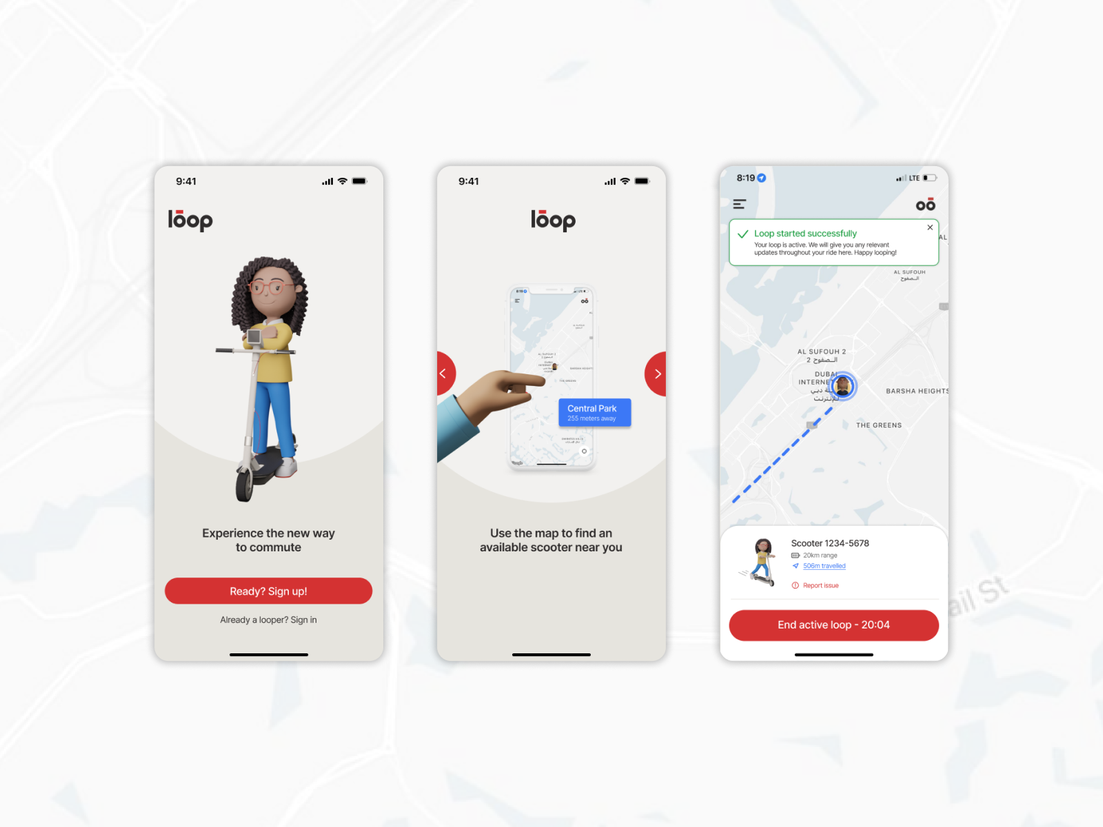Example of UX/UI & Product Design β Mobile