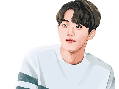 Nam Joo hyuk cart cartoon cartoon art cartoon face cartoon fiverr cartoon portrait fiverr fiverr design fiverr.com fiverrgigs illustration portrait vector vector art vector face vector portrait vectors