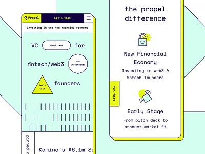 Propel Mobile brand brand agency brand designer brand identity branding design icon iconography illustration logo mobile ui vc venture capital