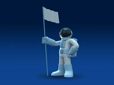 The Astronaut art artwork character creative design drawing graphic design illustration ui ux