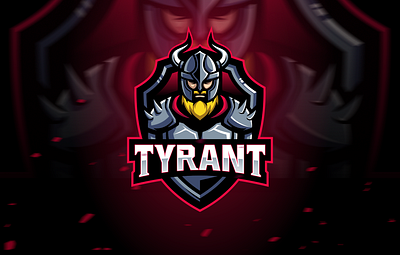 Tyrant esport kings knight shield spartan sports viking warrior