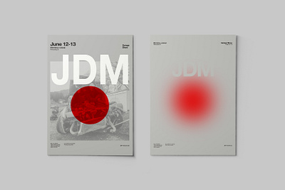 JDM Cars Odessa show contemporary design graphicdesign illustration minimalism poster