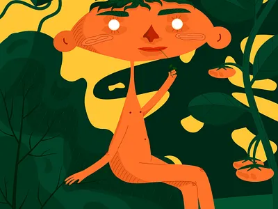 jungle artwork character character design digital art digital painting illustration illustrator vector vector art vector illustration