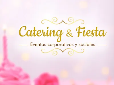 Catering & Fiesta - Logo design events illustration logo