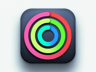 Activity icon Big Sur Edition (unofficial) 3d 3d icon activity app icon apple apple icon application icon big sur big sur icon concept creative creatives design icon icon design iconography icons ios ios icon