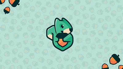 The Collectible Squirrel branding character illustration logo mascot minimal vector