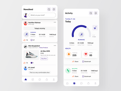 Fitbook app design best dribbble shot community ecommerce fitness app health app healthcare medical app medical care mobile social app ui ux