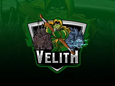 Orc Esports Logo branding commision work esport esport logo esportlogo green illustration logo logodesign mascotlogo sports logo wolf