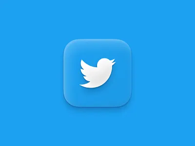 Twitter Neue apple big sur figma neuomorphic neuomorphism skeumorphism skeuomorphic soft soft3d twitter icon twitter logo