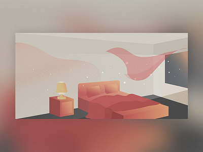 02 Bedroom bed bedroom digital illustration flat flat illustration illustration illustration art illustration design illustrator minimal minimal art minimal illustration minimalism minimalistic moonlight night photoshop sleep vector vector illustration