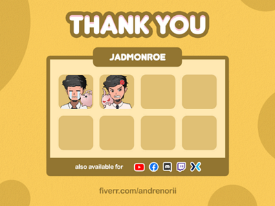 Custom Emotes Commission art cartoon chibi drawing