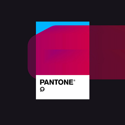 EL PANTONE 2 branding gradients illustration logo minimal pantone2020 photoshop simple typography