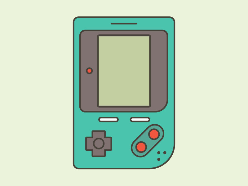 Gameboy animated gif fun oldschool tetris