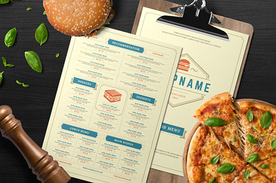 Fast Food Menu Template branding brochure design fast food fast food flyer fast food logo fast food menu fast food menus fast food template hamburger hot dog logo magazine menu menu card menu design pizza portfolio restaurant template