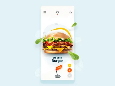 Food Delivery App app app design burger design ecommerce ecommerce app ecommerce design food food delivery food delivery app food delivery application minimal ui ui design ux