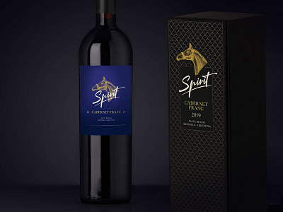 Spirit | Cabernet Franc argentina branding design label design packaging wine