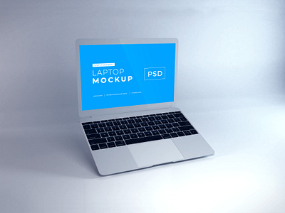 Macbook Air Mockup Vol 5 (Freebie) apple computer device display free freebie laptop mac macbook macos mockup notebook scene creator screen technology template