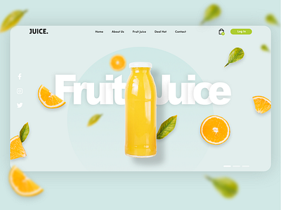 UI DESIGN LANDINGPAGE FRUIT ecommerce homepage landingpage ui ui web ui web design ui website ux web website website design