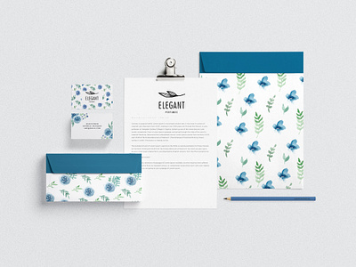 Minimal Stationery Design art behance branding concept creative custom design design inspiration floral flowers graphic design illustration minimal minimalism minimalist mockup modern stationary design stationery stationery design