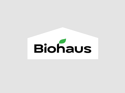 Biohaus agriculture agrotech animation biotech biotechnology brand identity clean corporate identity eco gradient green leaf logodesign logotype minimalism pattern plants redis startup