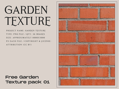 Garden Texture / Pack 01 - 100% Free background background art background design background image backgrounds brand identity design resource design resources freebie freebies stay creative texture texture pack textured textures vintage