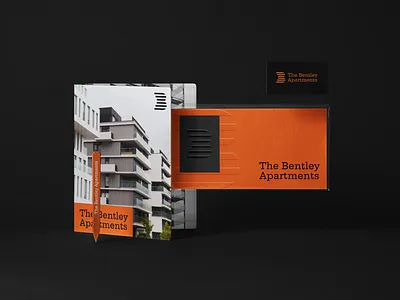 The Bentley Apartments brand brand identity branding branding design design graphic design logo logodesign simple design typography