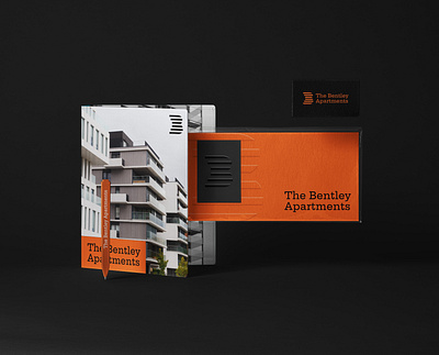 The Bentley Apartments brand brand identity branding branding design design graphic design logo logodesign simple design typography