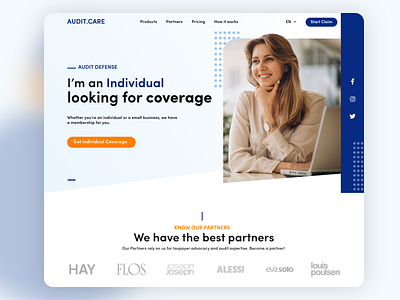 UI BUSINESS (FULL PAGE) homepage ui ui web ui web design ui website ux web web design website website design